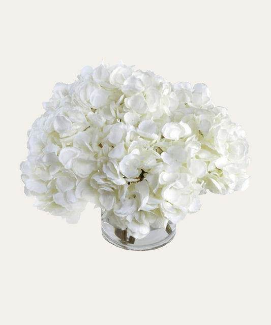Hydrangea Arrangement, Cream - Stephenson House