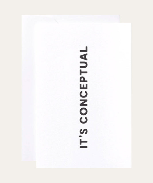 It's Conceptual, Card - Stephenson House