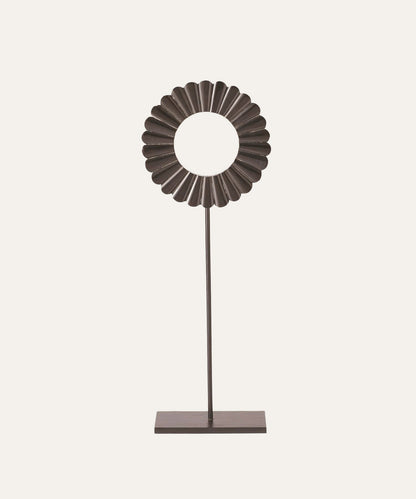 One Layer Horn Scalloped Mounted Ring - Stephenson House