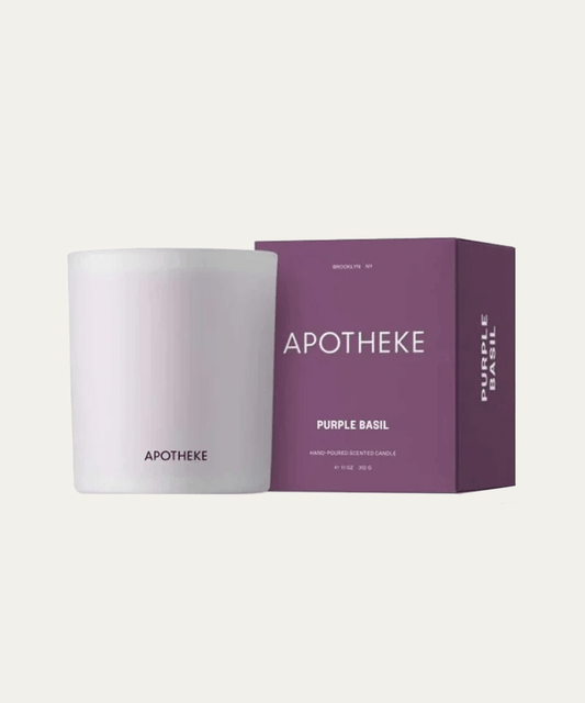 Purple Basil Candle - Stephenson House