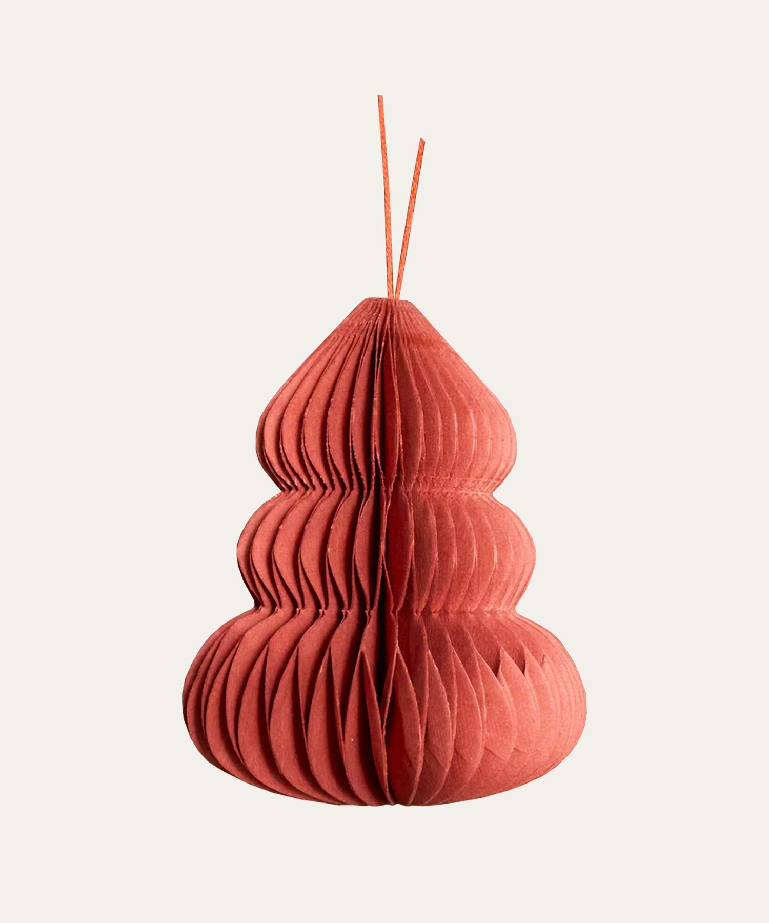 Recycled Paper Accordion Ornaments, Set of 10 - Stephenson House