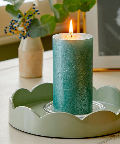 Scallop Tray, Sage Green - Stephenson House