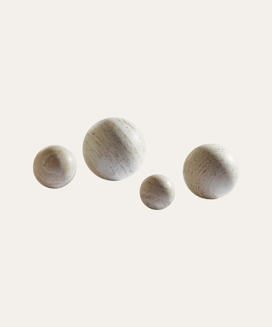 Travertine Sphere - Stephenson House