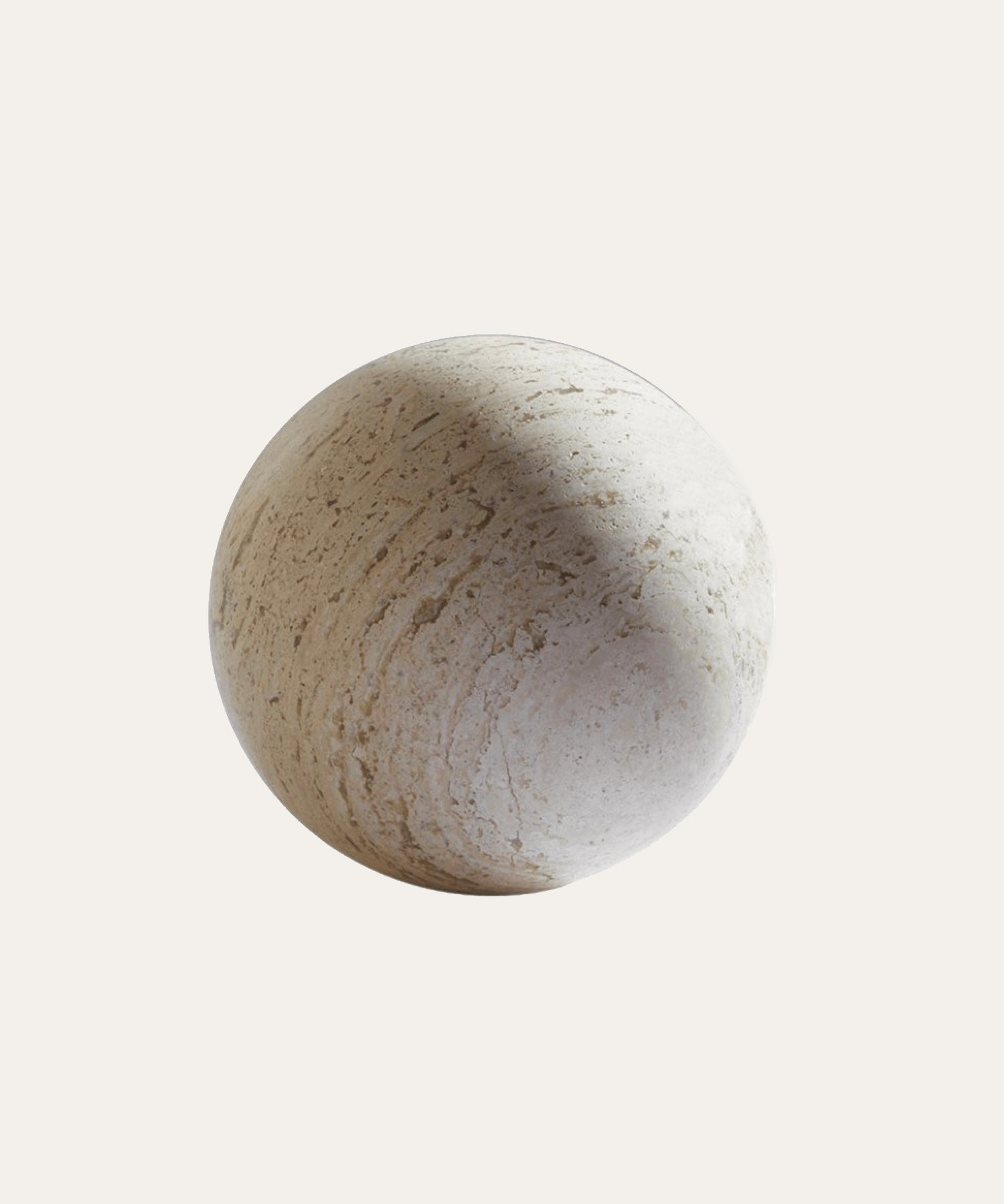 Travertine Sphere - Stephenson House