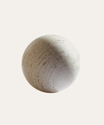 Travertine Sphere - Stephenson House