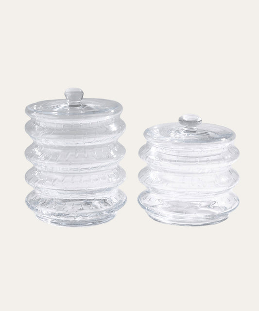 Wave Canister, Seeded - Stephenson House