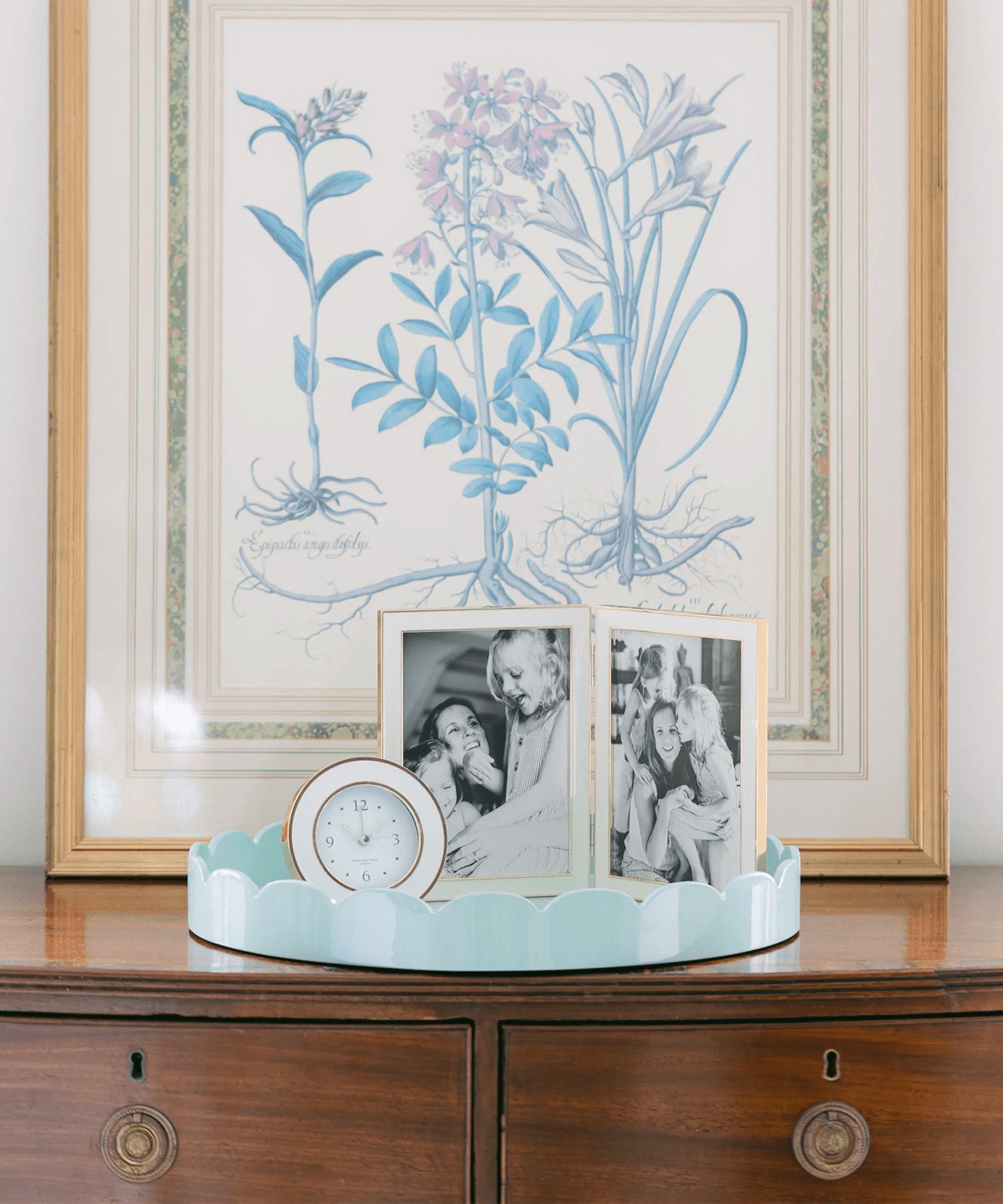 White and Gold, Double Frame - Stephenson House