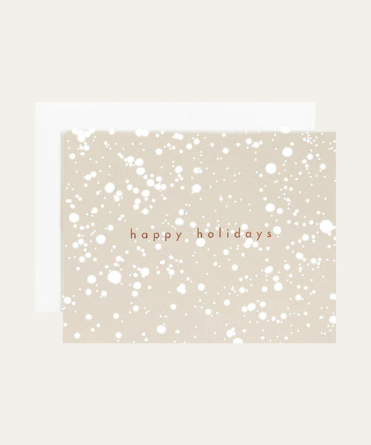 White Drip, Holiday Card - Stephenson House